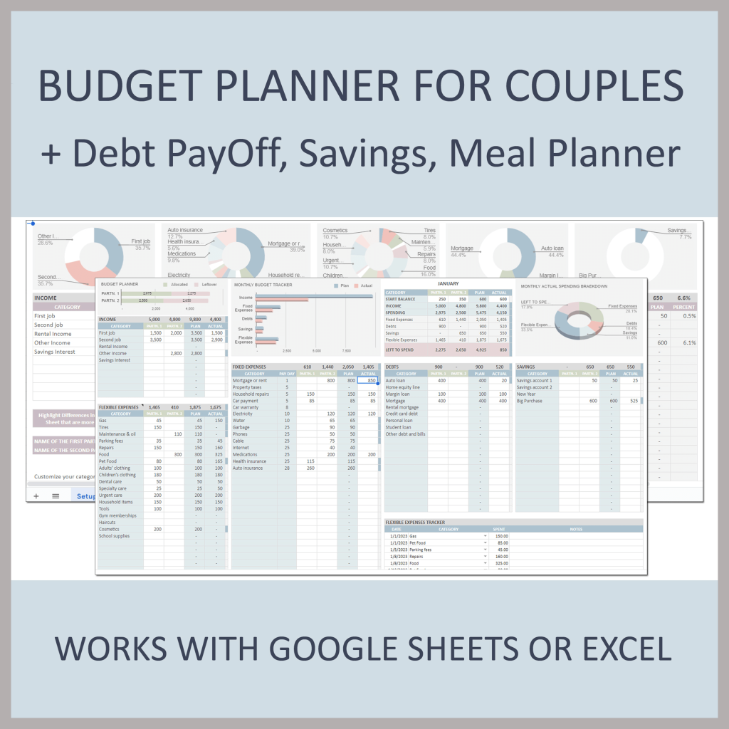 Budget Planner For Couples