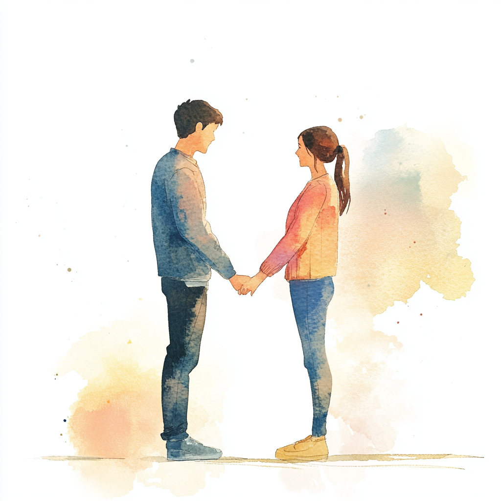 Couple Holding Hands