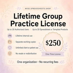Lifetime Group Practice License